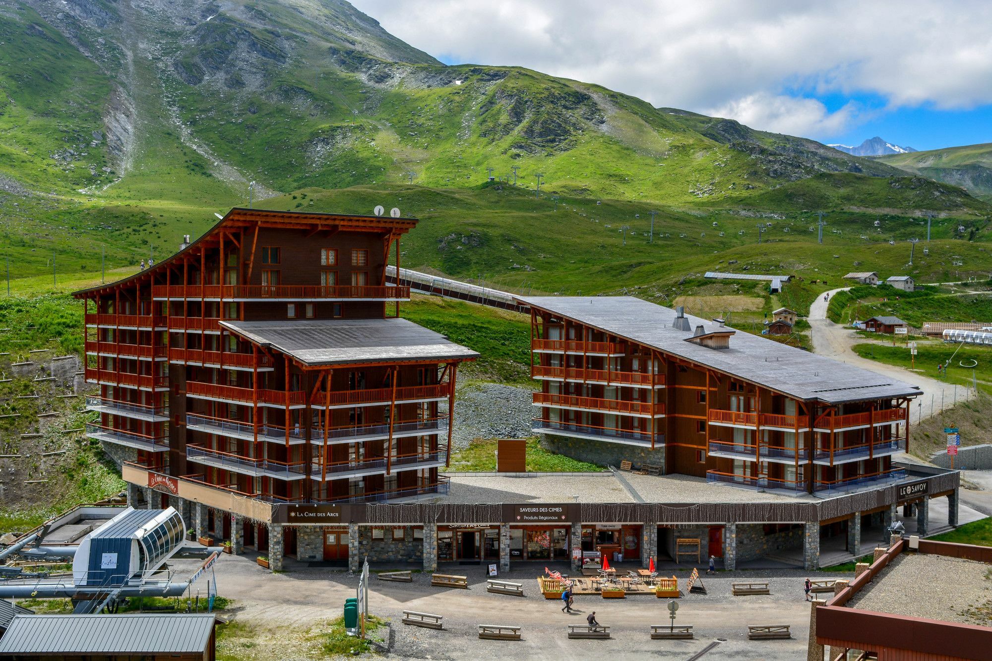Chalet Des Neiges : La Cime Des Arcs Les Arcs  Exterior foto