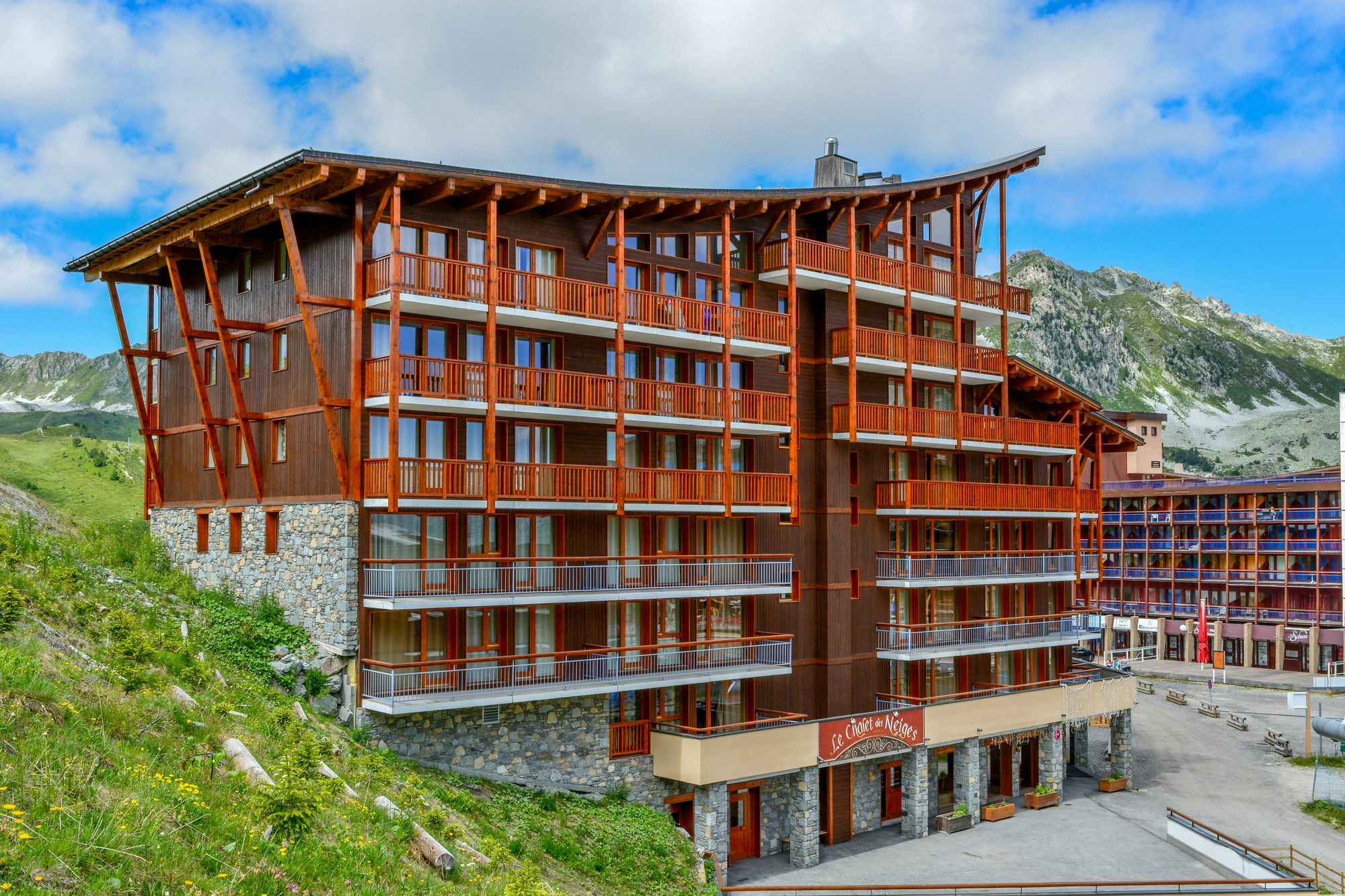 Chalet Des Neiges : La Cime Des Arcs Les Arcs  Exterior foto